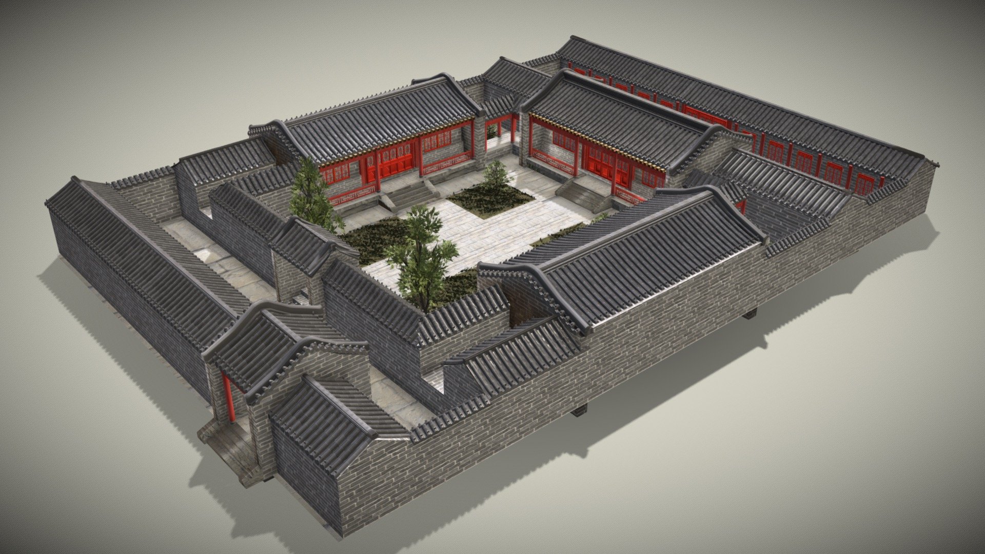 中国传统四合院