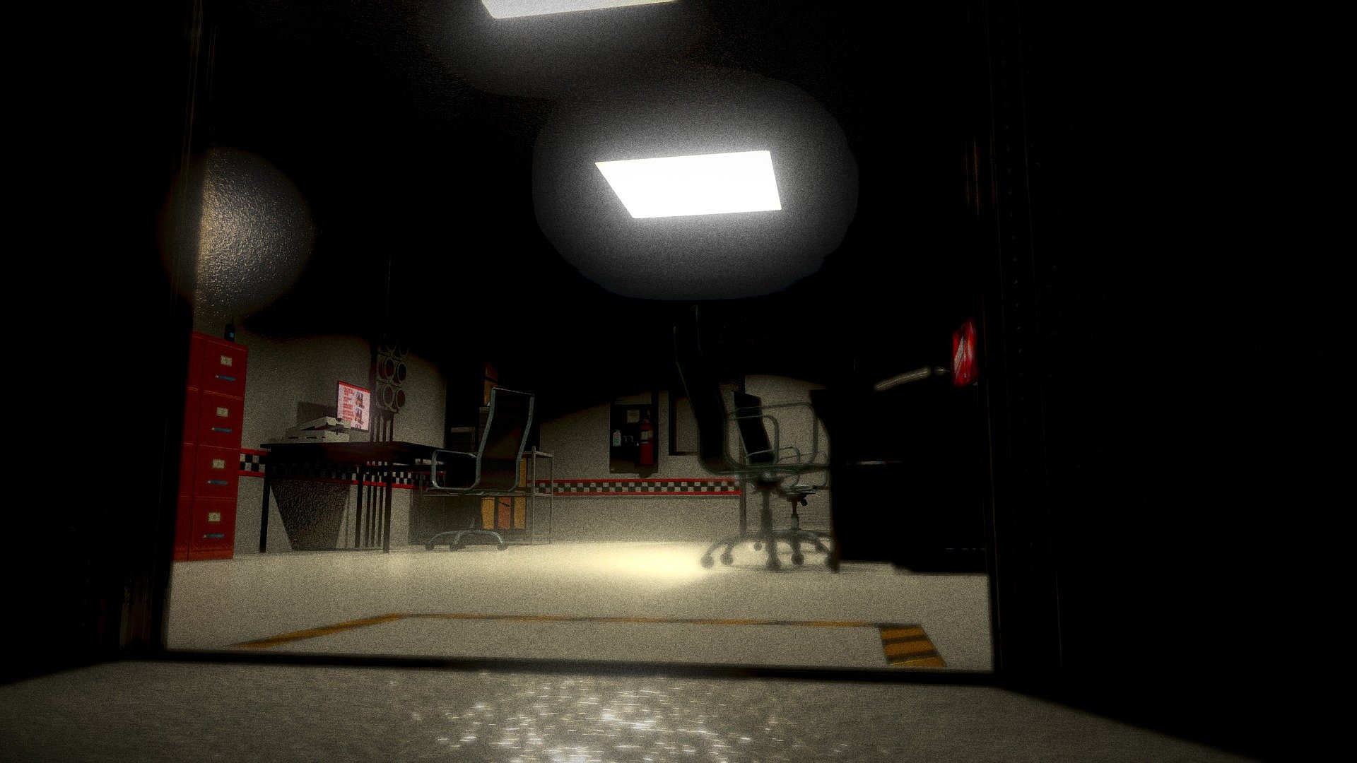 Fnaf SB街机安全室