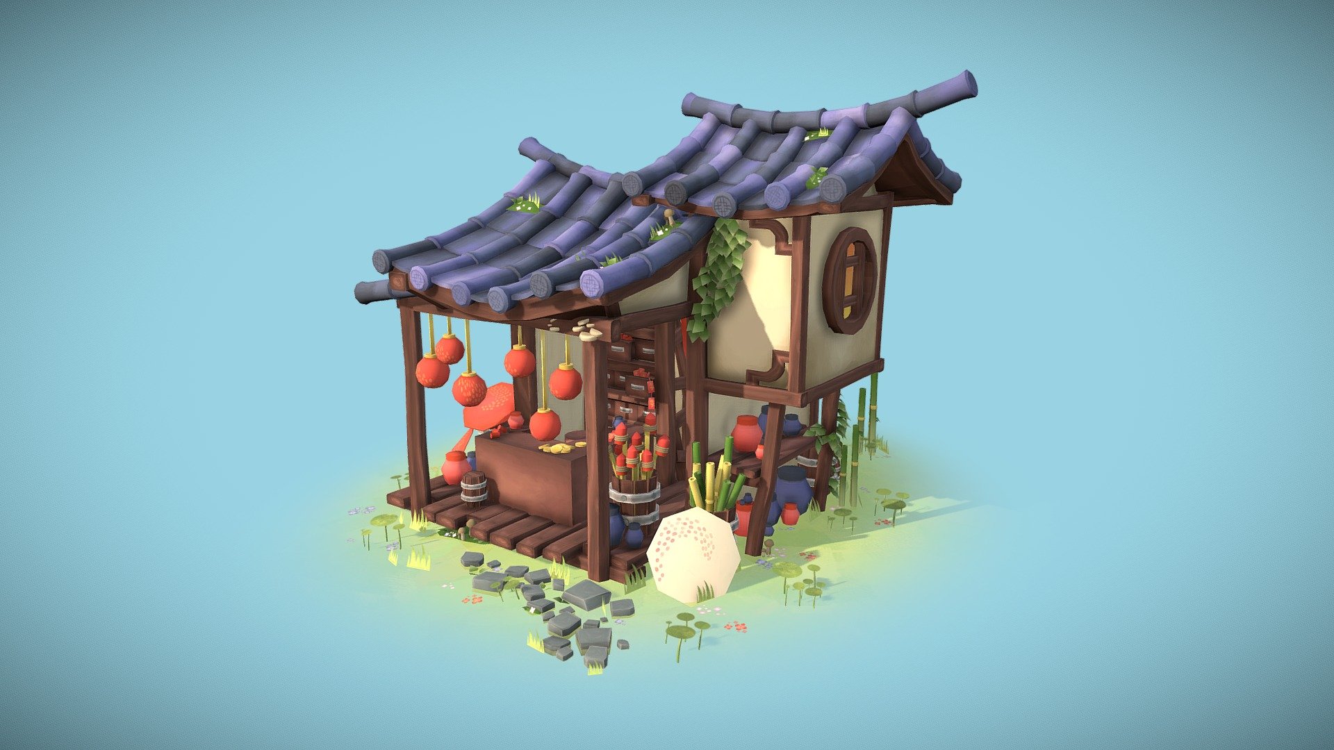 模型预览图