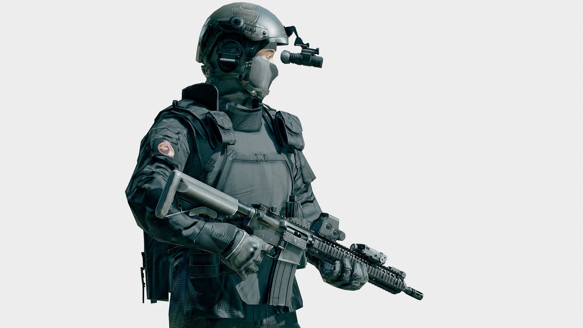 特警队员