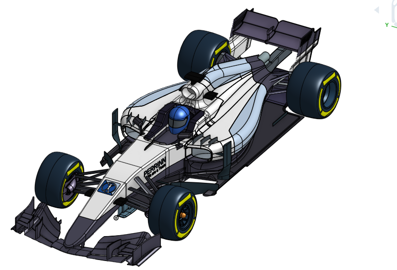F1方程式赛车模型