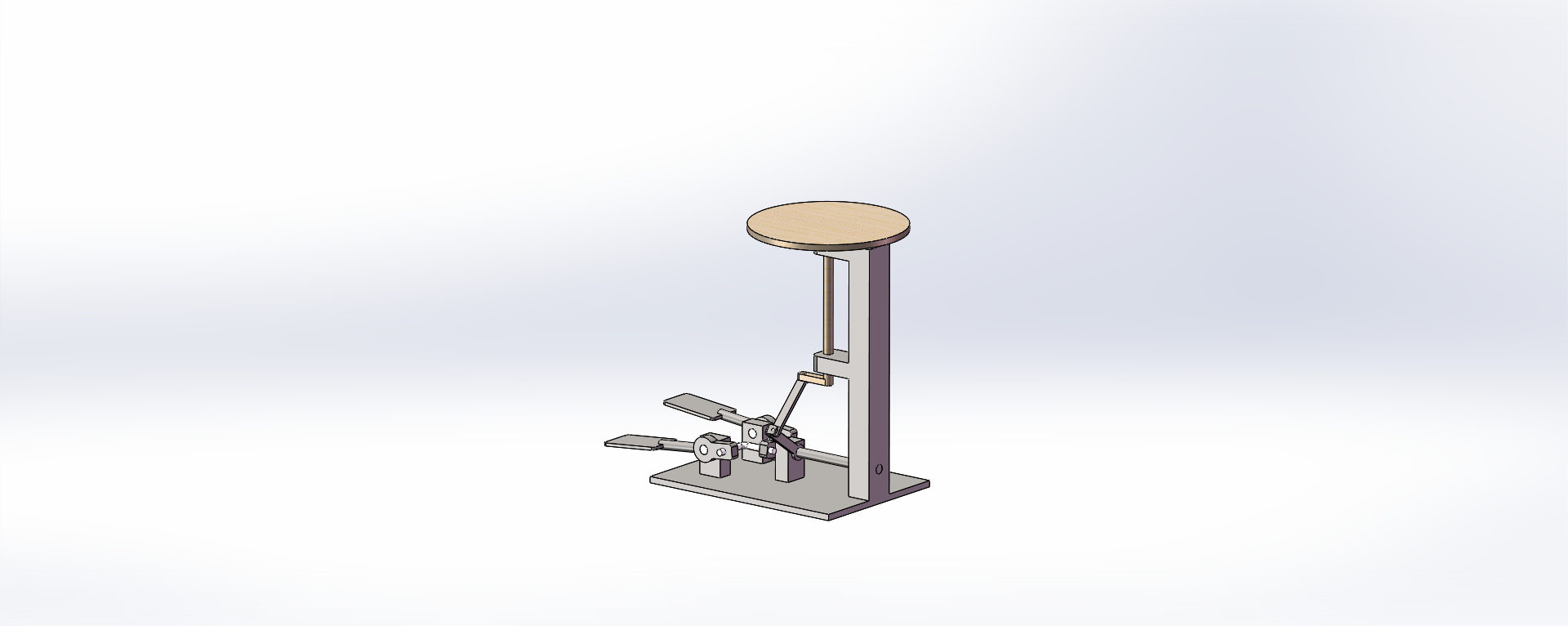 踏板式往复运动机构图纸下载_机械设备图纸_自动化设备图纸- 宏图网