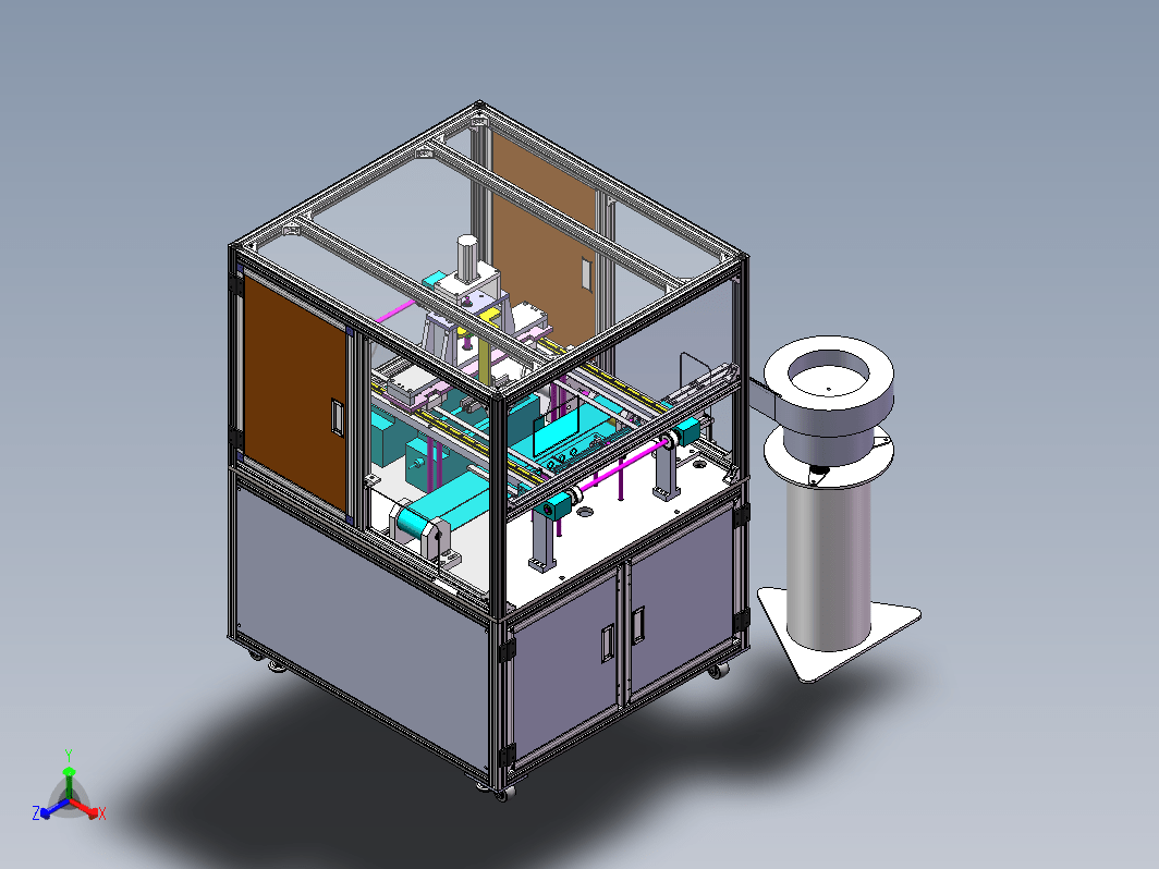 插件电感振动上料焊锡机