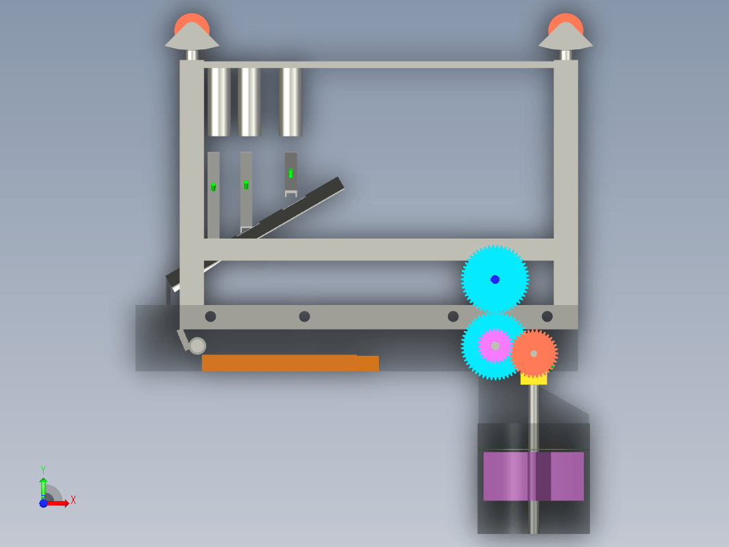 硬币分类计数机图纸下载_机械设备图纸_通用设备图纸- 宏图网