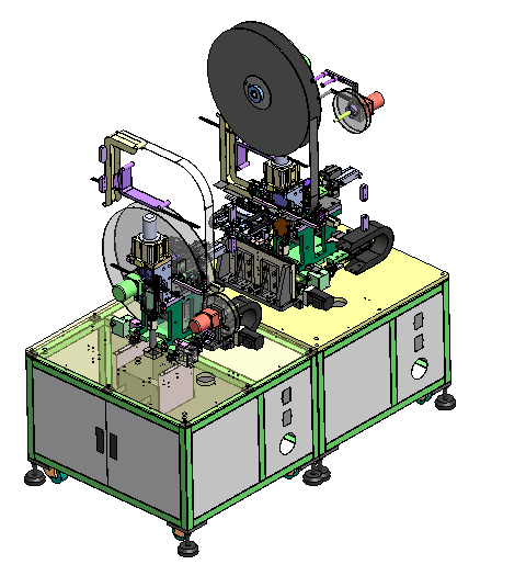 气缸自动化装配生产设备设计