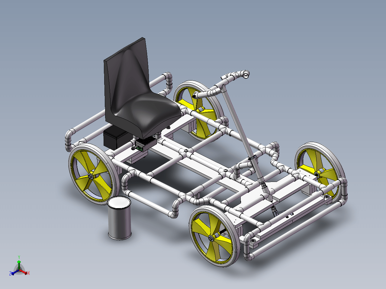 自制的卡丁车设计
