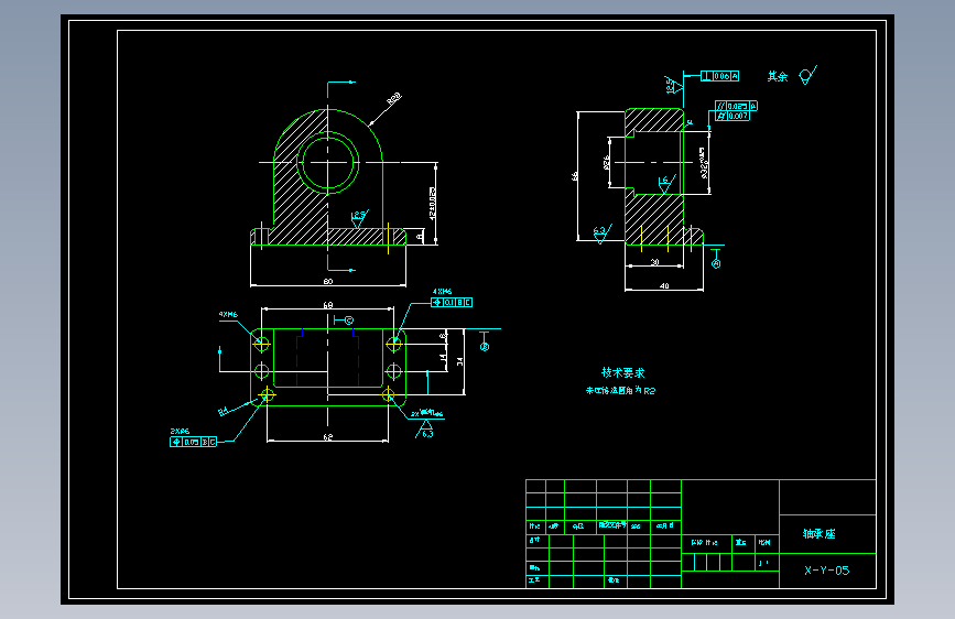 XY250数控工作台设计CAD+说明书图纸下载_五金工具图纸_五金配件图纸