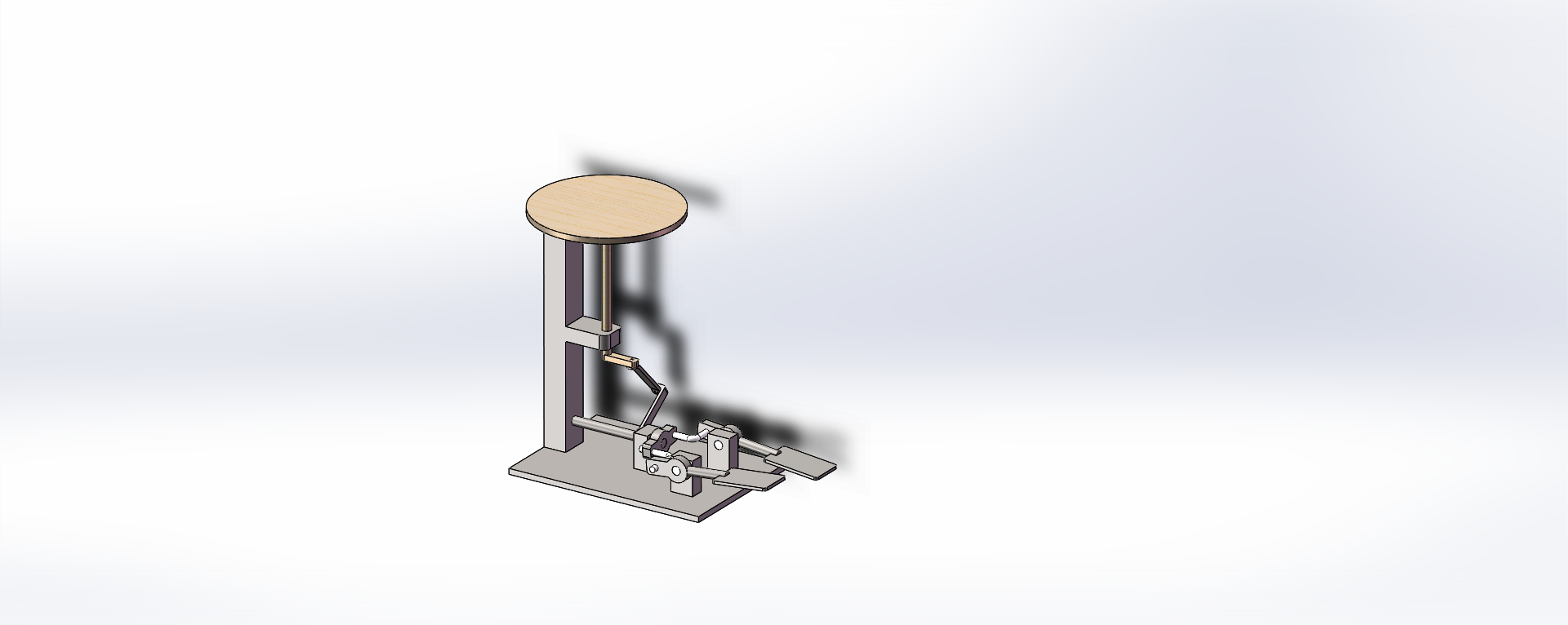 踏板式往复运动机构图纸下载_零部件模型图纸_传动部件图纸- 宏图网