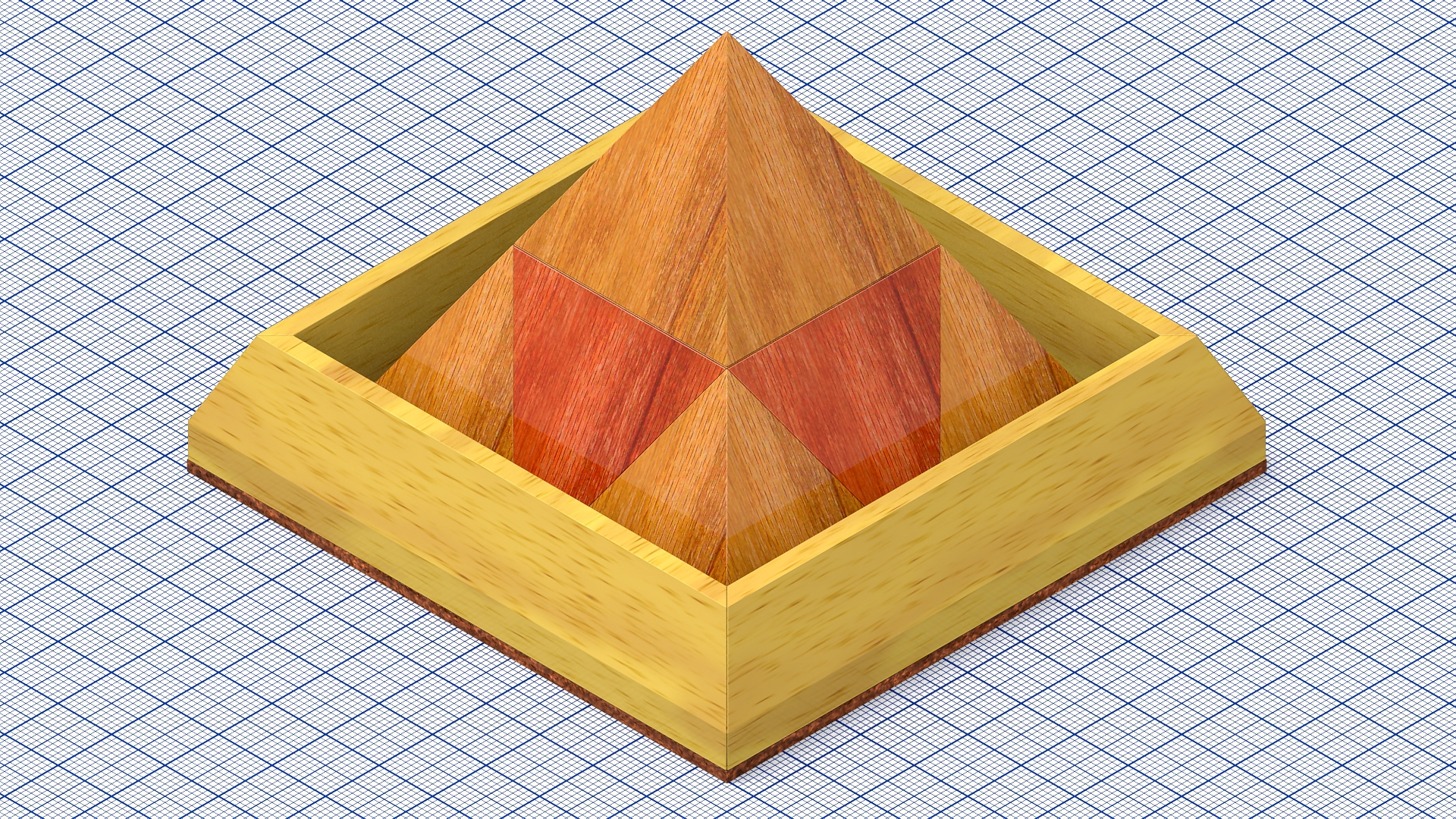 金字塔拼图图纸下载_机械设备图纸_非标设备图纸- 宏图网