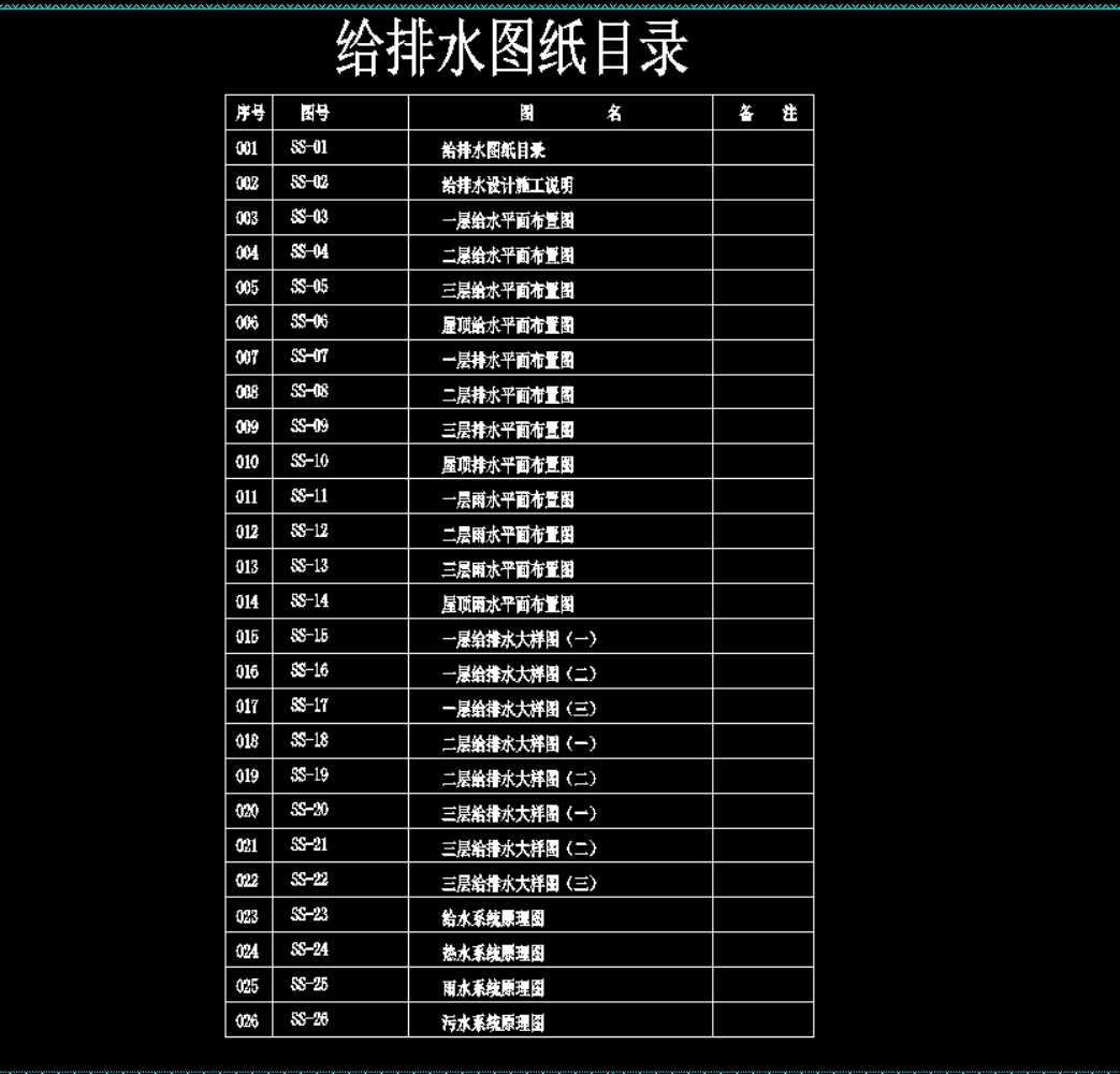 图纸预览图