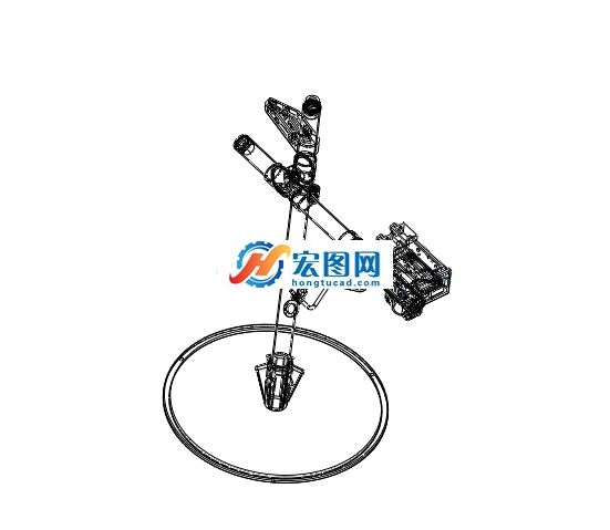 双头喷码机图纸下载_机械设备图纸_包装机械图纸 - 宏图网