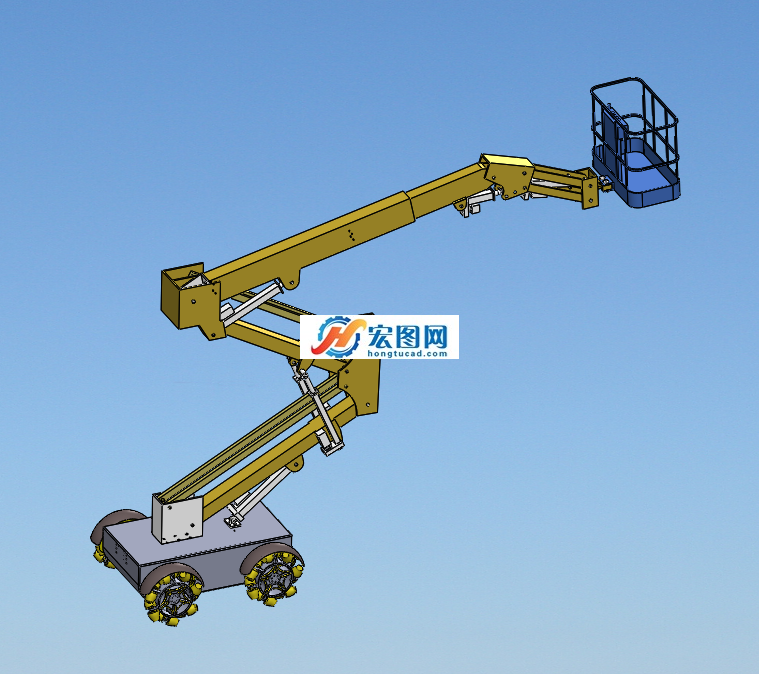 全方位移动高空作业车图纸下载_机械设备图纸_工程/建筑机械图纸 - 宏图网