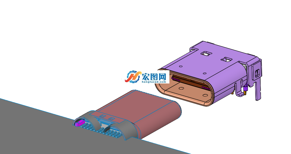 手机TYPE-C接口拔插寿命测试机图纸下载_机械设备图纸_试验/测试设备图纸 - 宏图网