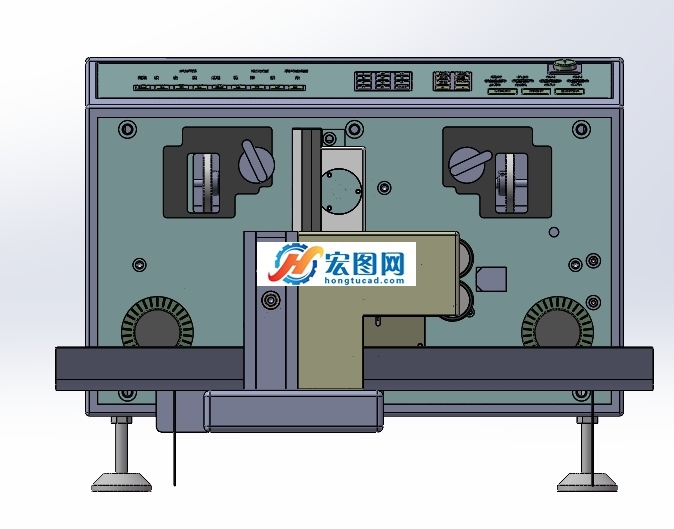 电线剥胶机图纸下载_机械设备图纸_电子产品制造设备图纸 - 宏图网