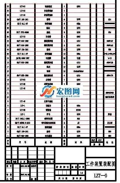 滑移装载机工作装置整体零部件及装配图图纸下载_机械设备图纸_工程/建筑机械图纸 - 宏图网