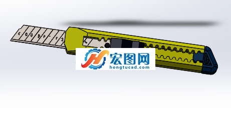 常见美工刀图纸下载_生活用品图纸_日常用品图纸 - 宏图网