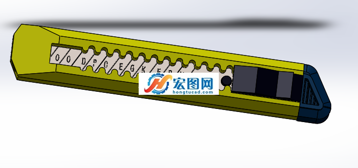 常见美工刀图纸下载_生活用品图纸_日常用品图纸 - 宏图网