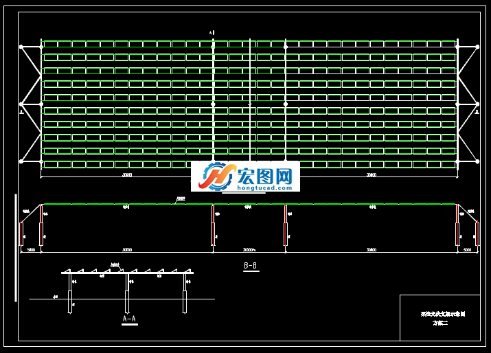 渔光互补、漂浮光伏、柔性支架光伏图纸下载_CAD建筑图纸图纸_电器工程图纸 - 宏图网